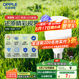 欧普（OPPLE）LED灯泡节能灯泡E27大螺口家用商用摆摊大功率厂房工矿灯20瓦白光