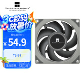 Thermalright(利民) TL-B8 8cm机箱风扇 S-FDB V2轴承 8cm机箱风扇4pin PWM 2200转速