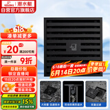 潜水艇（Submarine）BTK50-10黄铜烤漆黑色地漏卫生间淋浴防臭地漏 大排量地漏50管径