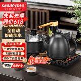 金灶（KAMJOVE）自动上水电热水壶全自动上水壶恒温壶电水壶烧水壶茶具电茶炉全智能茶台烧水壶一体 0.9L K9（砚墨黑）