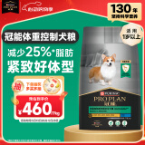 冠能狗粮体重控制绝育犬成犬狗粮全价7kg 高蛋白低脂肪健康减轻体重