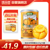 味品堂 黄桃罐头425g*6罐 5斤水果罐头年货节新年送礼休闲零食优质黄桃