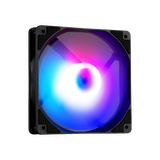 宁美 定制 N系列 台式电脑机箱风扇 主机散热风扇 LED 炫光 12CM 静音 降温 /单拍不发货/搭配主机下单 澳申黑色风扇 RGB