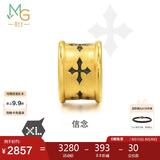 周生生七夕礼物黄金转运珠王安宇同款 信念XL情侣串珠 不含绳86640C定价