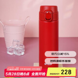 虎牌（TIGER）保温杯 轻量型不锈钢真空一键开启弹盖杯 MOY-A48C-RK浆果红480ML