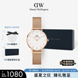 丹尼尔惠灵顿（DanielWellington）DW手表女 简约欧美表钢带石英女士手表节日礼物送女友DW00100219