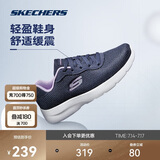斯凯奇丨Skechers轻质缓震回弹跑鞋休闲运动跑步鞋女夏季149690