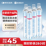 维德（WELLDAY）氧气瓶便携氧气罐孕妇老人医用吸氧机高原应急旅游氧气1400ml*4瓶
