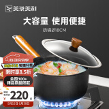 美珑美利（Millenarie） 黑晶铁锅系列汤锅 黑晶奶锅 18cm