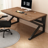 雅美乐电脑桌电竞桌 加厚实木芯电脑桌办公桌子学习书桌 简易写字工作台