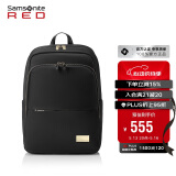 新秀丽（Samsonite）商务通勤双肩包电脑包14英寸女背包时尚轻盈GV1升级款礼物