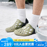 迈乐户外洞洞鞋HYDRO MOC毒液透气轻便溯溪洞洞鞋男沙滩凉鞋灰绿42