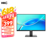 HKC 24.5英寸IPS高清屏幕100Hz爱眼低蓝光99%sRGB广色域不闪屏可壁挂电脑办公电竞游戏显示器V2511
