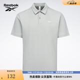 Reebok锐步官方男经典时尚运动休闲舒适百搭针织短袖Polo衫 23RMS417MGG0 2XL