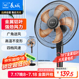 长城（CHANGCHENG）电风扇落地扇金属铝叶风扇18吋大功率大风量摇头电扇底噪可拆洗立式风扇交流定频风扇FS-45(407)II