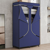 蜗家衣柜卧室简易布衣柜宿舍小户型家用出租房收纳挂衣柜轻奢简约衣橱