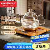 金灶（KAMJOVE）涌泉式全自动上水电热水壶 0.8L玻璃烧水壶 智能保温恒温电茶壶 H7