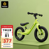乐卡（Lecoco）儿童平衡车无脚踏宝宝学步车2-6岁幼儿滑行滑步车 C-runX1滑步车 -荧光绿