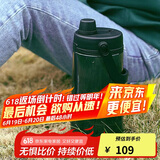 乐扣乐扣（LOCK&LOCK）大容量水壶运动吸管水杯健身便携冷水壶2L 黑色ABF795BLK