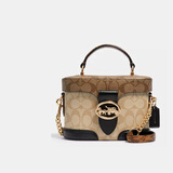 蔻驰（COACH）奢侈品女包盒子包手提斜挎包5504【品牌授权】送女友老婆礼物