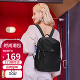 高尔夫（GOLF）双肩电脑包女15.6英寸笔记本电脑包女士商务休闲双肩背包学生书包