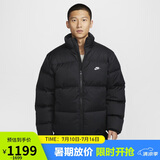 耐克（NIKE）男 AS M NK CLUB TF PUFFER JKT DWN 羽绒服FZ5029-010/黑色 2XL