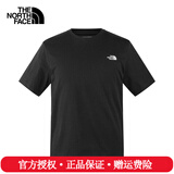 北面（The North Face）短袖T恤男25春夏新款户外运动舒适透气吸湿速干棉感休闲半袖 JK3/黑色 M /170
