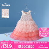 迪士尼爱艾莎女童公主连衣裙子女童新品连衣裙子夏装夏季女2025新款童装