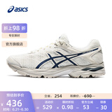 亚瑟士ASICS男鞋网面跑步鞋缓震跑鞋透气舒适运动鞋 GEL-FLUX 4 米色/蓝色102 42