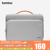 tomtoc电脑包手提笔记本包男女14英寸商务防震苹果16寸MacBook Pro/Air 灰色 16英寸
