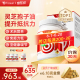 Vinsic灵芝破壁孢子油提高增强免疫力抵抗力中老年人营养品术后恢复保健 2瓶激活装【免疫激活 唤醒身体】