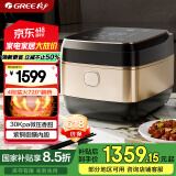 大松（TOSOT）格力电饭煲4-5人家用电饭锅4L微压力4段IH加热智能多功能煮粥煲汤带蒸屉健康糙米发芽饭GDCF40X80C