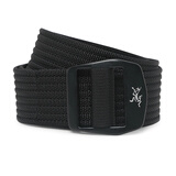 始祖鸟（ARC'TERYX）Conveyor Belt 38mm金属户外耐磨搭扣尼龙织物腰带男女通用款 Black M（腰围79-91 cm）