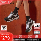 斯凯奇（Skechers）女鞋夏季厚底老爹鞋百搭透气熊猫鞋软底舒适外穿休闲运动鞋11959