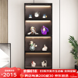 学生时代（SCHOOLDAYS） 手办柜展示柜盲盒柜展柜产品展示柜高达模型收藏柜玩具展示架 E0级生态板 B款4层【80*200cm】 免费上楼和安装+全套灯