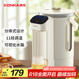 康佳（KONKA）电热水瓶 恒温水壶 304电热水壶 大容量除氯保温双层防烫 玻璃3L烧水壶 KDSP-3008E-W