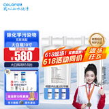 科罗菲（COLOFEL）【618大促】大白瓶前置过滤器 大蓝瓶大胖瓶中央净水机全屋家用净水器通用滤芯除氯小型中央净水 10寸双联高配（搭PP+UDF）