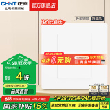 正泰（CHNT）开关插座面板2L系列 斜五孔插座暗装 空调插座USB插座面板 白色 空白面板