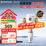滨特尔（pentair）前置过滤器大通量家用全屋自来水管道40μm过滤器9吨/H大流量水驱涡轮+反冲洗刮洗净水器 【高性价比】6T/H大流量B140