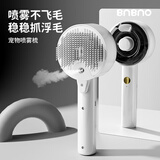 BNBNO猫梳子猫毛清理器宠物喷雾猫毛梳毛刷猫咪蒸汽按摩梳去浮毛免洗澡