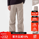 骆驼（CAMEL）【王俊凯同款】户外滑雪裤男三防水束脚裤加绒长裤冲锋裤 6805