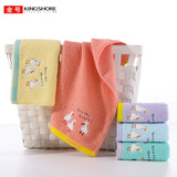 金号A类纯棉毛巾儿童毛巾小毛巾5条