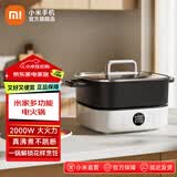 小米米家多功能电火锅6L 家用电煮锅电炖锅电锅一体多功能锅 火锅专用锅 涮煮炖煎 分体式锅体 6L 米家多功能电火锅