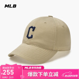 MLB帽子男女软顶棒球帽虞书欣明星同款运动鸭舌帽3ACP6601N-45SAS-F