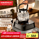 金灶（KAMJOVE）全自动上水电热烧水壶 茶具泡茶烧水壶一体保温恒温家用0.9L玻璃茶艺提梁壶H-30