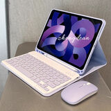 无线蓝牙键盘静音轻薄便携鼠标手机ipd平板电脑安卓苹果IOS无线 显赫紫【快速配对】无线桌面 键鼠套装【宿舍神器】人体工学