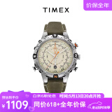 天美时Timex手表男士远征系列指南针计时户外运动表生日礼物TW2V49000