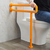 侑家良品卫生间浴室U型防滑马桶扶手残疾人坐便器不锈钢无障碍安全扶手架