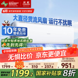 长虹（CHANGHONG）空调1匹新一级省电熊猫懒变频铜线电机空调国家补贴20%空调卧室挂式KFR-26GW/ZDCSW1+R1 以旧换新