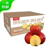 京鲜生 国产黄肉油桃 净重4.5斤 单果70g+ 新鲜水果 源头直发 包邮